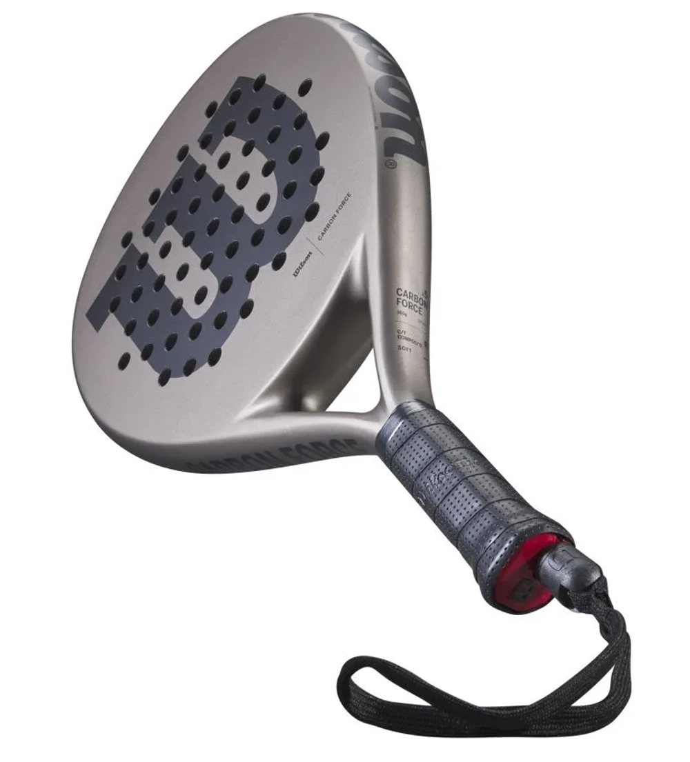 Ракетка для Padel Wilson Carbon Force Padel 2 - copper/black