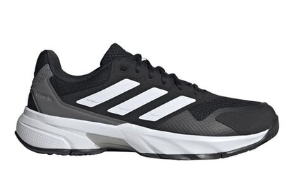 Мужские теннисные кроссовки Adidas CourtJam Control 3 M - core black/cloud white/grey four