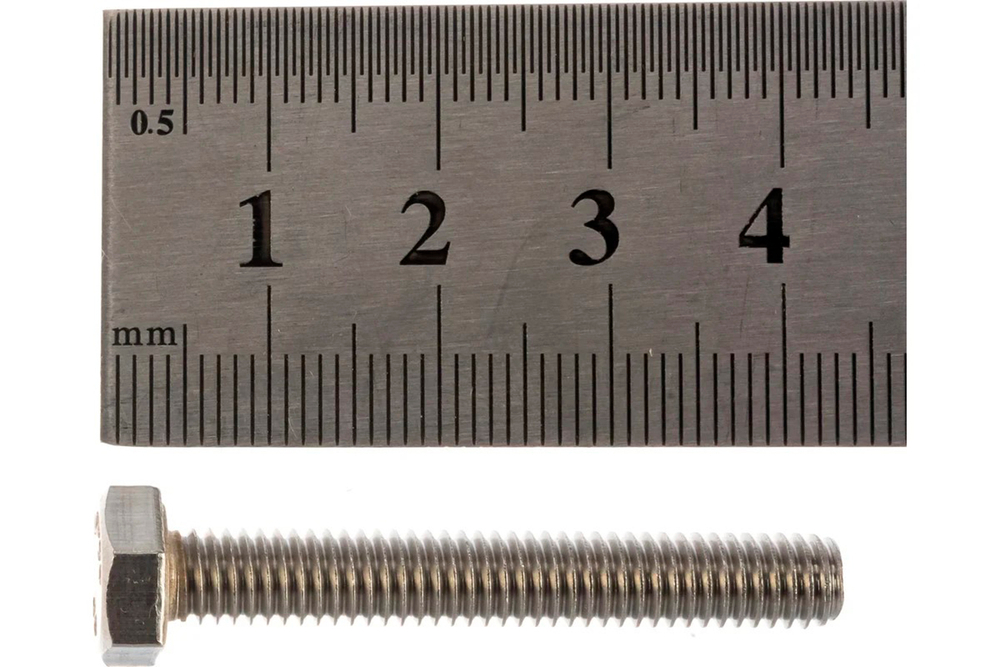 6х40 Болт нержав.А2 DIN933 (50 шт.)