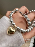 Чокер сердце колье на шею