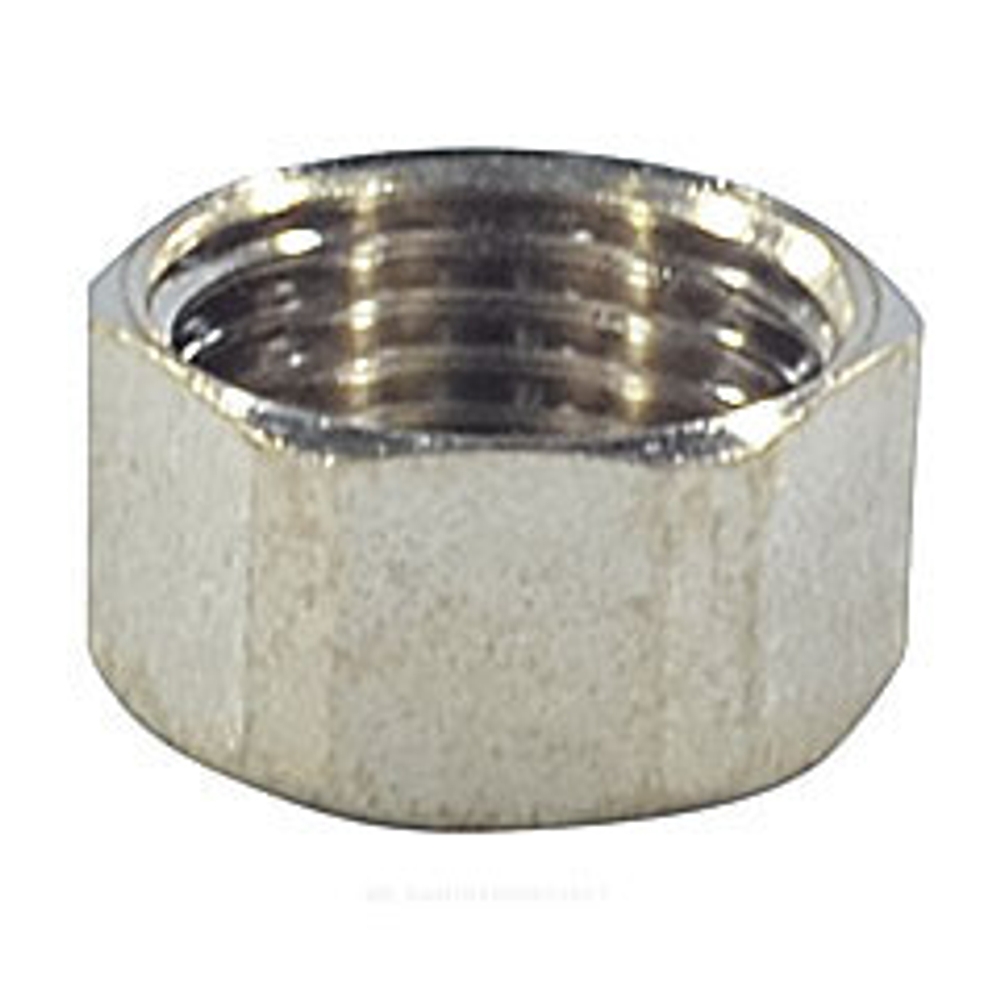 Заглушка латунь никель Ду 20 (3/4") ВР SantechSystems