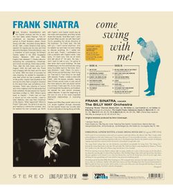 Frank Sinatra - Come Swing With Me! (LP). Новая запечатанная виниловая пластинка