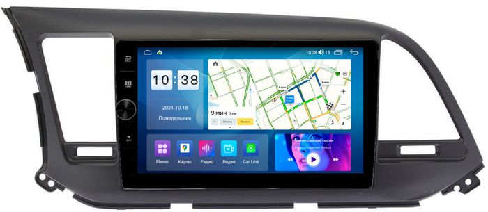 Магнитола для Hyundai Elantra 2016-2018 - Parafar PF581FHDAV на Android 13, CarPlay, 4G SIM-слот
