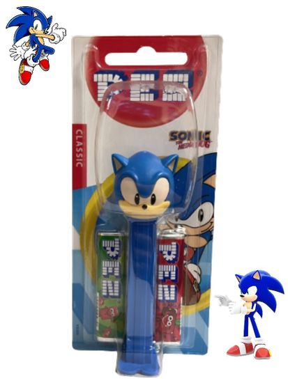 Карамель леденцовая PEZ Sonic, 17 г (Венгрия)