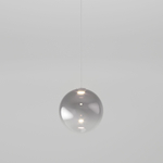 Подвесной светодиодный светильник 50232/1 LED хром/дымчатый