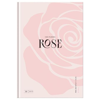 Ежедневник недатированный А5 160л. "Rose" (BG)
