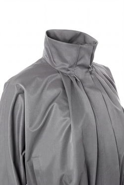 «Air jacket» Ветровка с драпировкой на молнии.