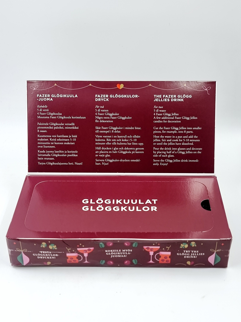 Мармелад Fazer Glogikuulat со вкусом глинтвейна 260 г (из Финляндии)