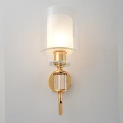 Бра Elena ELENA AP1 GOLD Crystal Lux