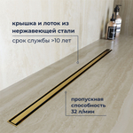 Душевой трап RGW SDR-54Gb (800)