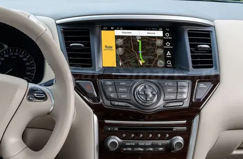 Навигационный блок для Nissan Pathfinder (R52) 2014-2021 - Kuberg YF-5-9-7/5-8-7 на Android 9, и