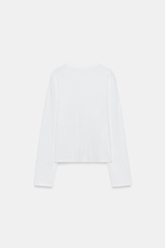 ФУТБОЛКА С КАРМАНОМ — ZARA