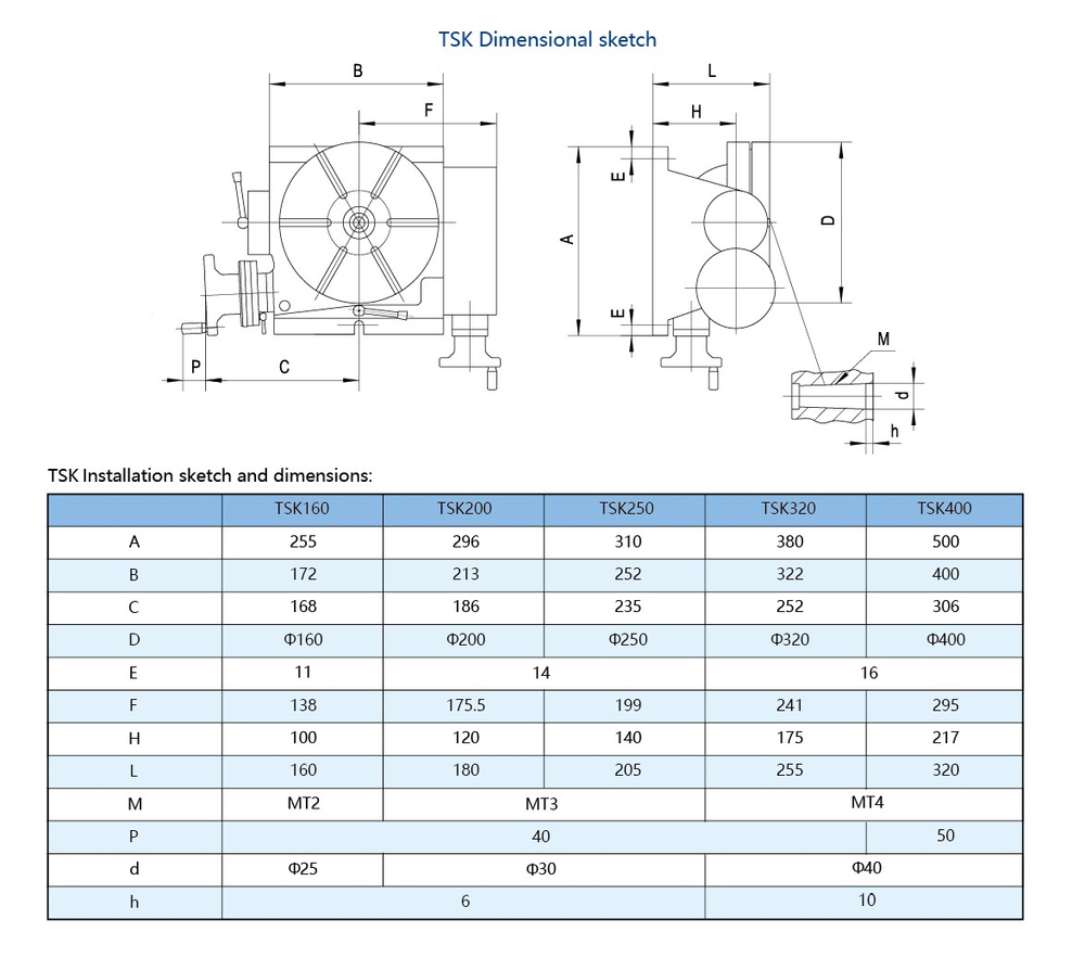 Поворотный стол наклоняемый D630 ТИП 5050 TSK630