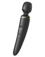 Черный вибратор Satisfyer Wand-er Woman (Цвет: черный)