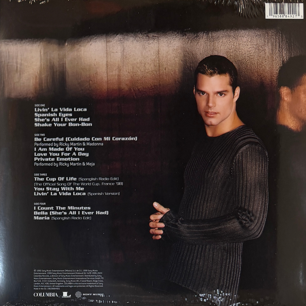 Ricky Martin ‎– Ricky Martin 2LP (Европа 2024г.)