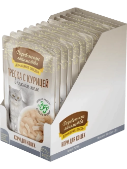Корм для кошек пауч 70г*12шт
