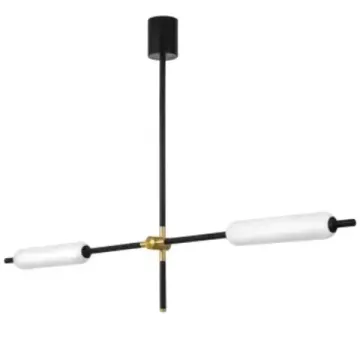 Потолочная светодиодная люстра 16W 3000К 719027 чёрный Pilone Lightstar