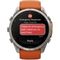 Часы Garmin Fenix 9 Pro inReach 47 мм AMOLED inReach Titanium Autumn Orange / Spark Orange (010-04336-01)