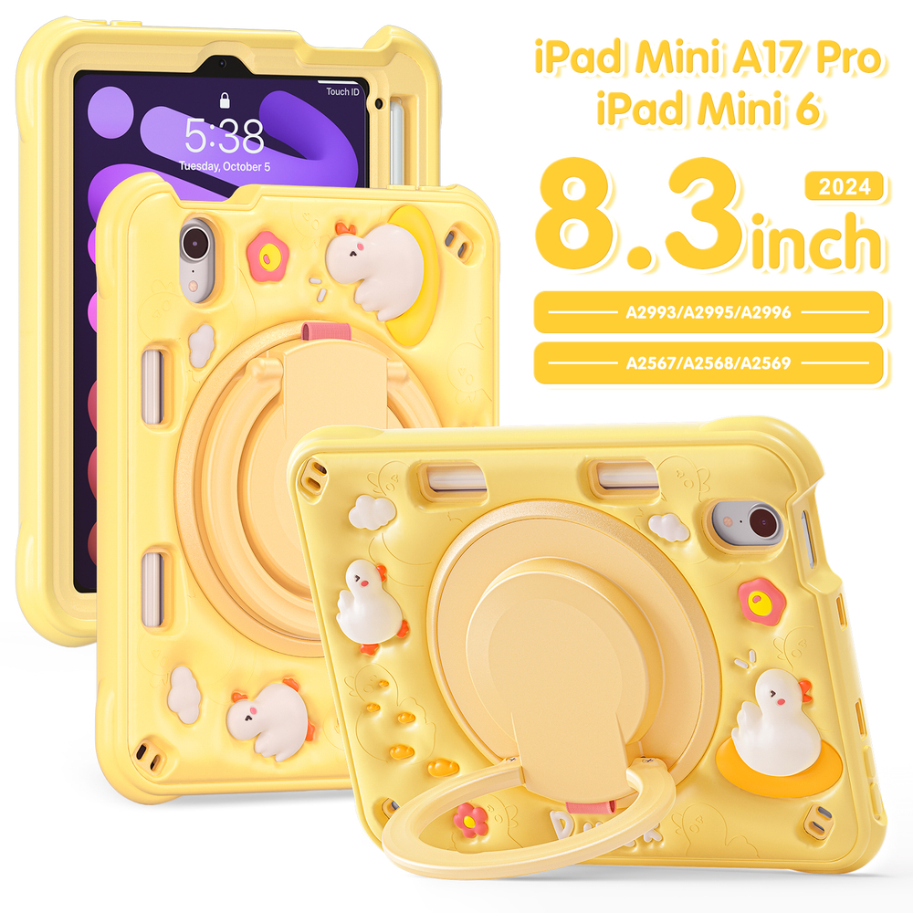 Противоударный бампер Baby Bubbles Сase Ring для iPad mini (6th Gen)