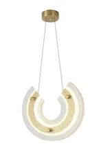 Светильник подвесной светодиодный NewRgy 82120-1B COPPER GD, 15 Вт, золотой