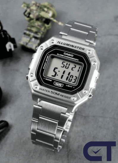Casio W-218HD-1A — унисекс наручные часы