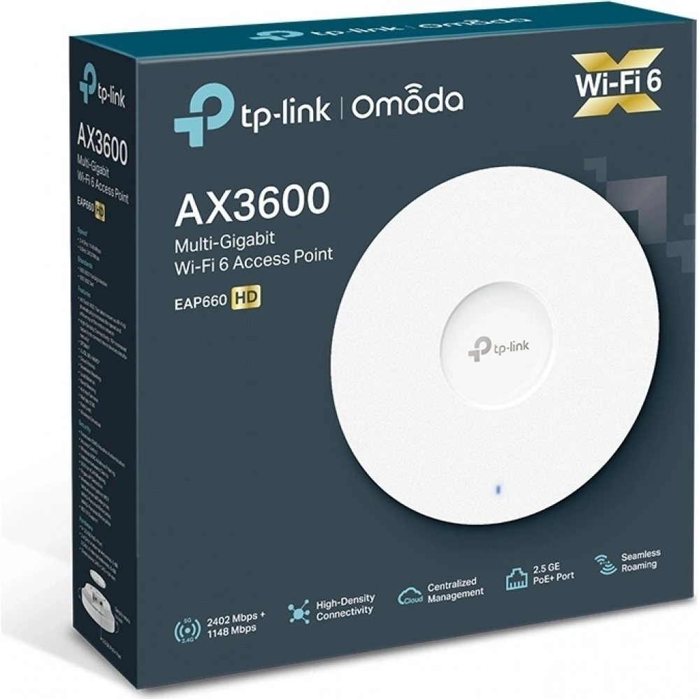 Wi-Fi точка доступа TP-Link EAP660 HD белый