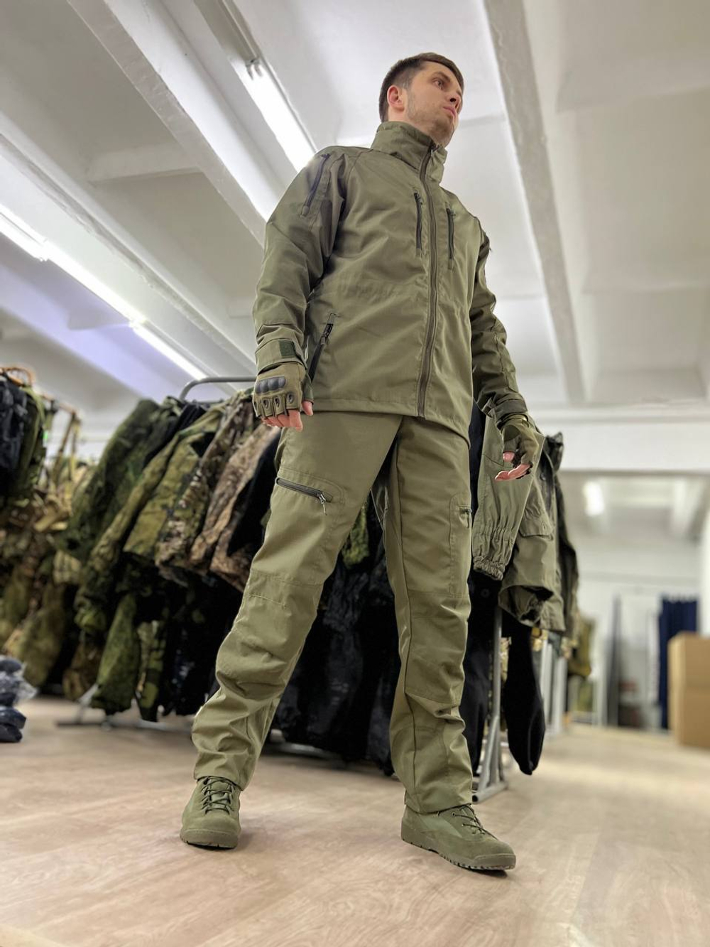 Тактический костюм Штурм весна лето / олива