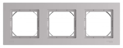 ATLASDESIGN AQUA 3-постовая РАМКА, IP44, АЛЮМИНИЙ
