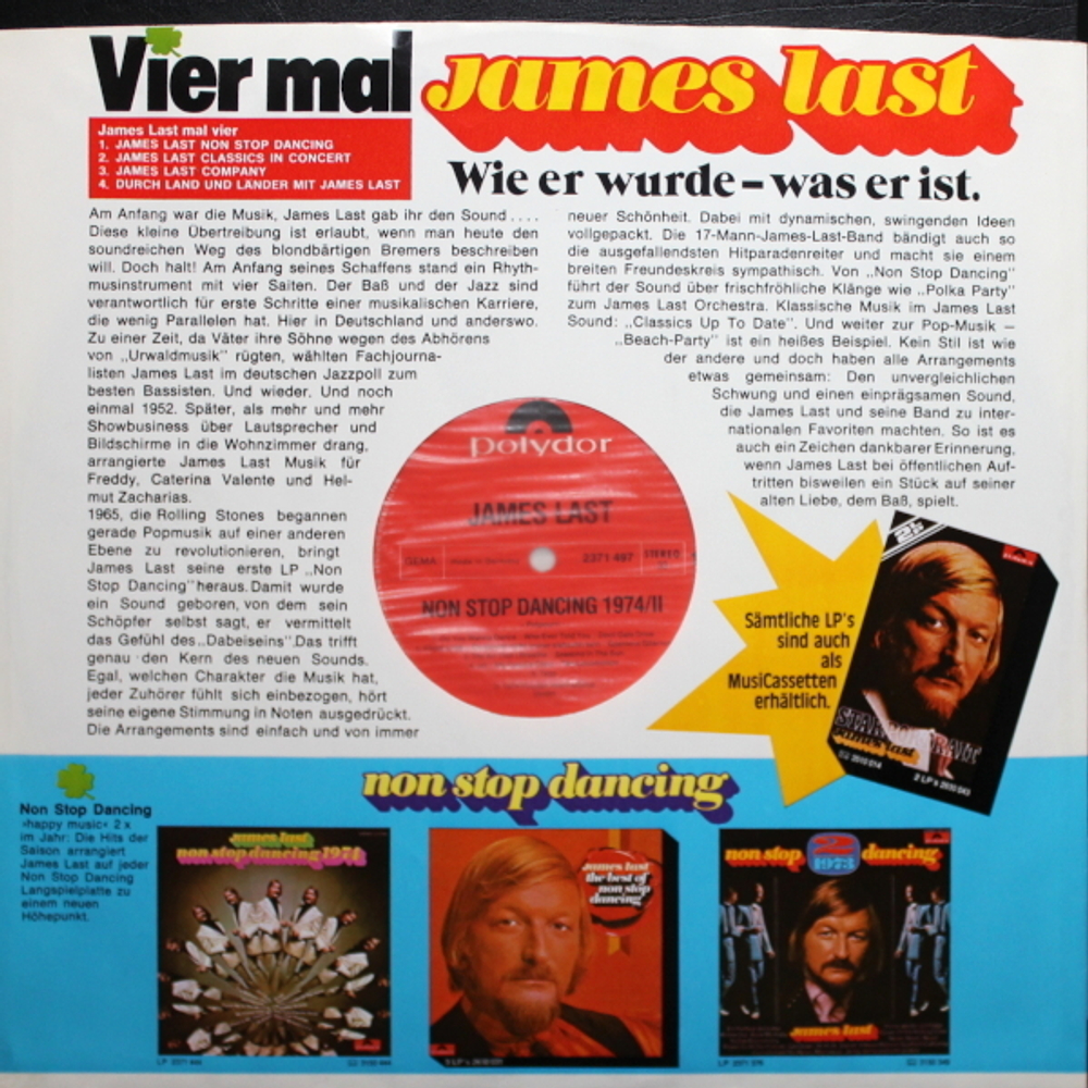 James Last / Non Stop Dancing 1974 / 2 (LP)