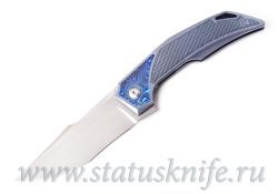Нож CKF/BHARUCHA Justice Mini (М398, integral Ti handle, ZircuTi)фотография - 1