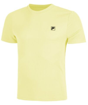 Мужская теннисная футболка Fila Tristan - lemonade