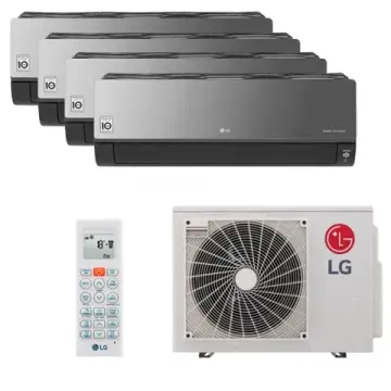 Мультисплит система LG AC09BK.NSJR x 4 / MU4R25.U21