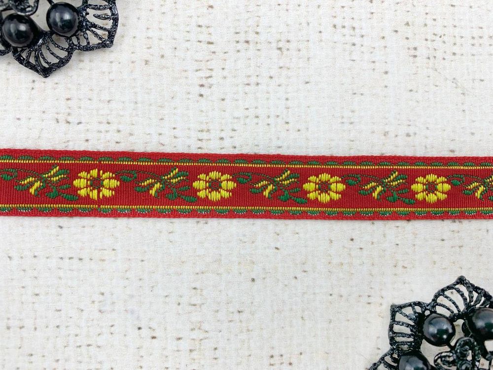 Тесьма жаккард, ш. 1,8 см