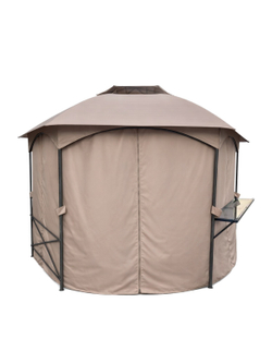 Шатер дачный Green Glade Gexagon Beige (сторона 195 см, площадь 10 м²)