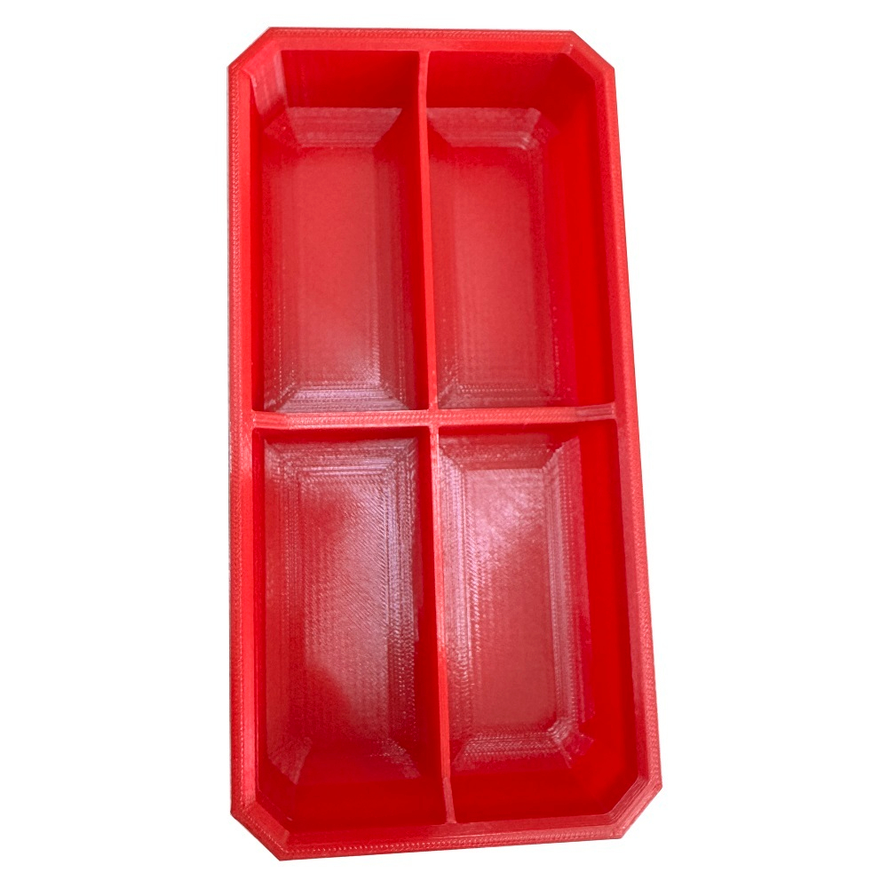 Вкладыш в оганайзер Milwaukee Packout slim (4 отделения)CPM0022