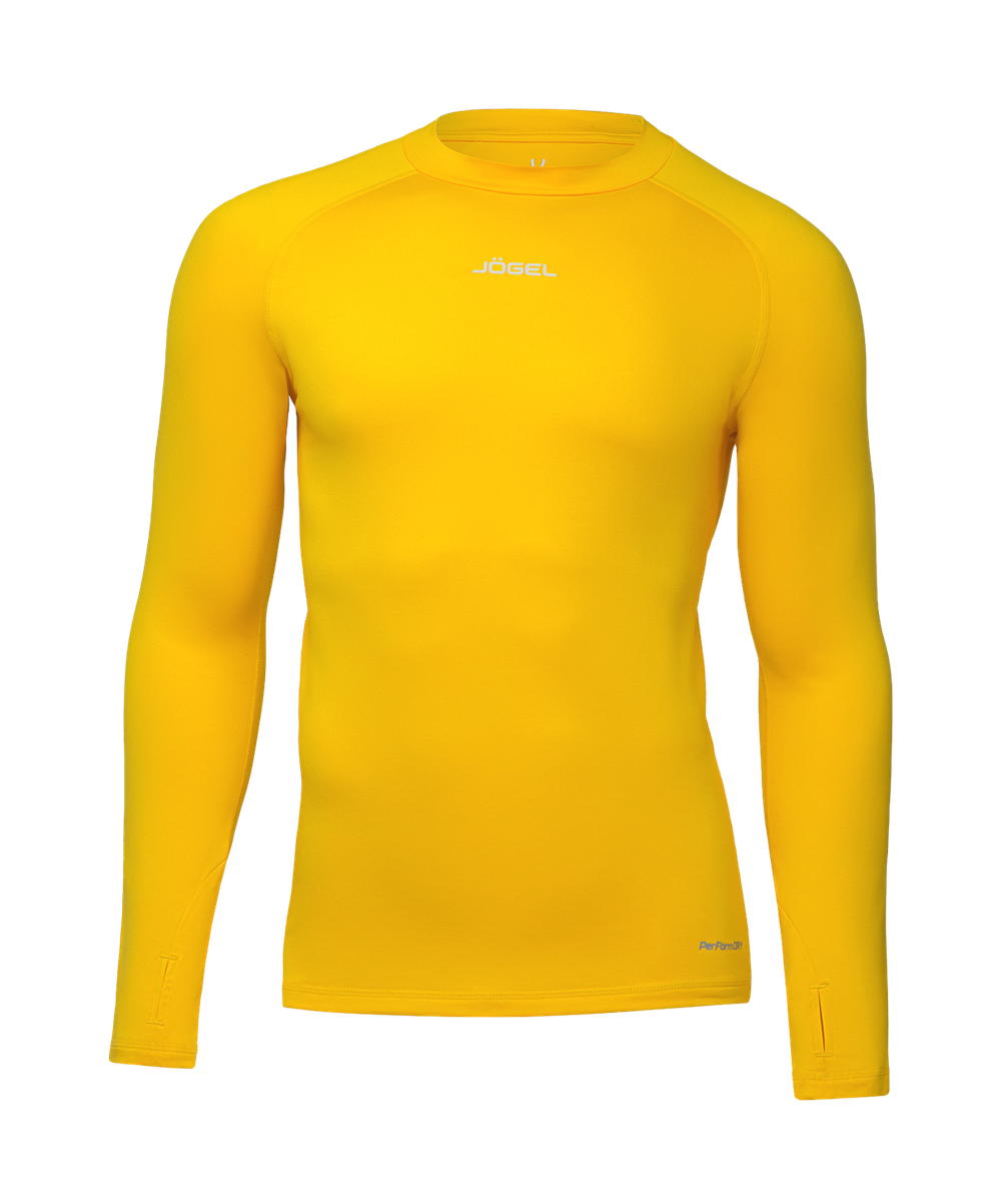 Джемпер компрессионный утепленный CAMP PerFormDRY Baselayer Top Warm, желтый