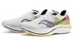 Saucony Slay Full Speed Slip Resistant Abrasion Resistant Low top Running Shoes Unisex White Red