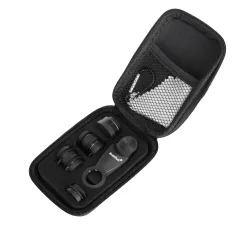 Набор объективов для смартфона Levenhuk Lens S7 - чехол с комплектом линз