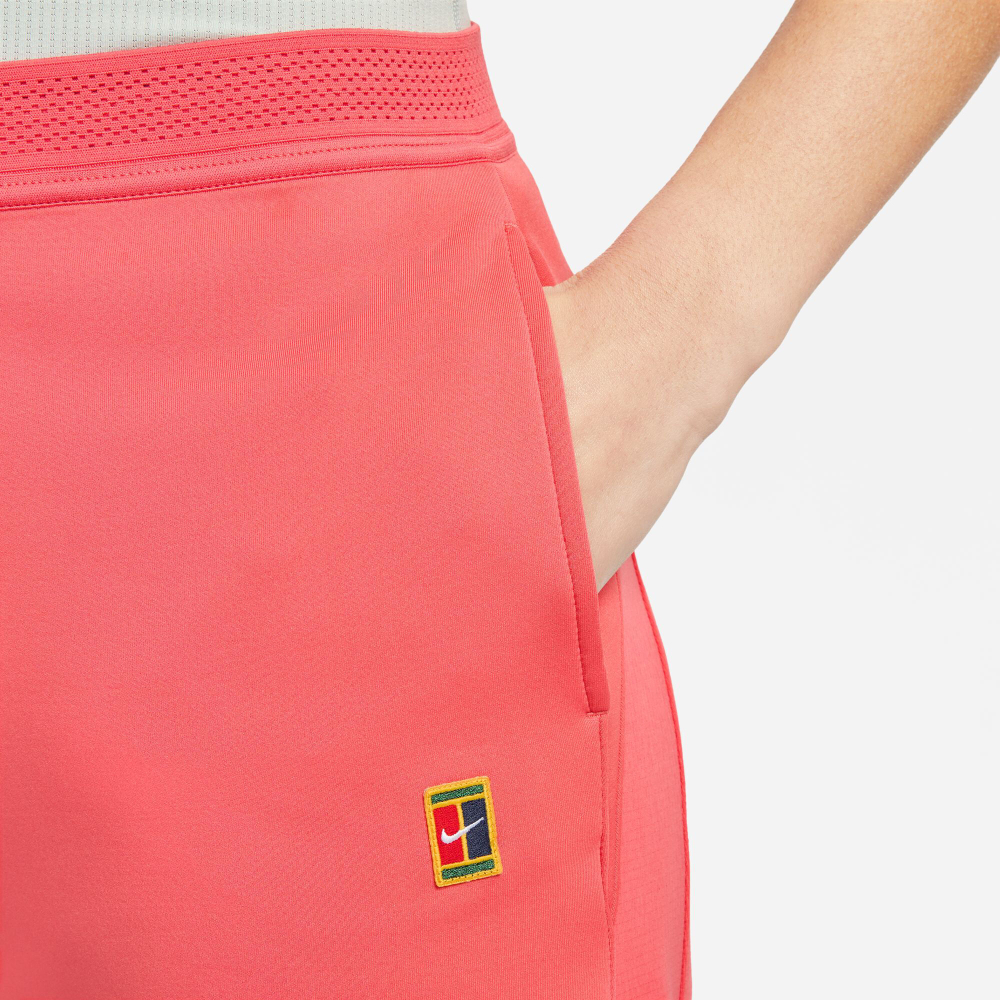 Женские теннисные брюки Nike Dri-Fit Court Heritage Training Pants Women - Coral