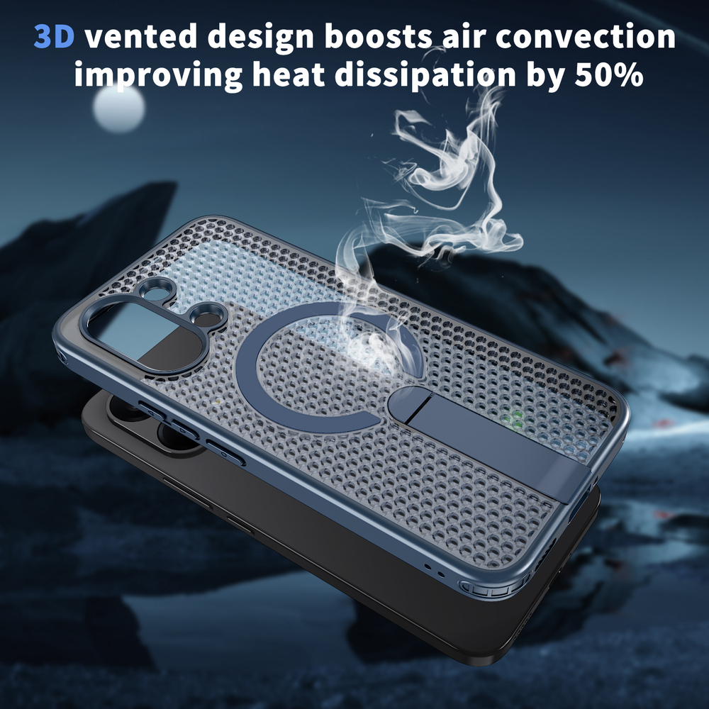 Прозрачный чехол Mesh Pro Magnetic Case для Poco X8 Pro Max 5G