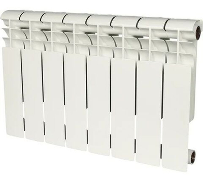 Биметаллический радиатор ROMMER Profi BM 350 BI350-80-80-130 8 секций RAL9016 86631