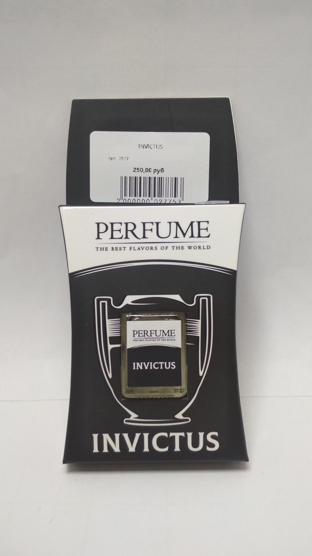 INVICTUS / Ароматизатор флакон (5мл) PERFUME c пробником (1 шт.)