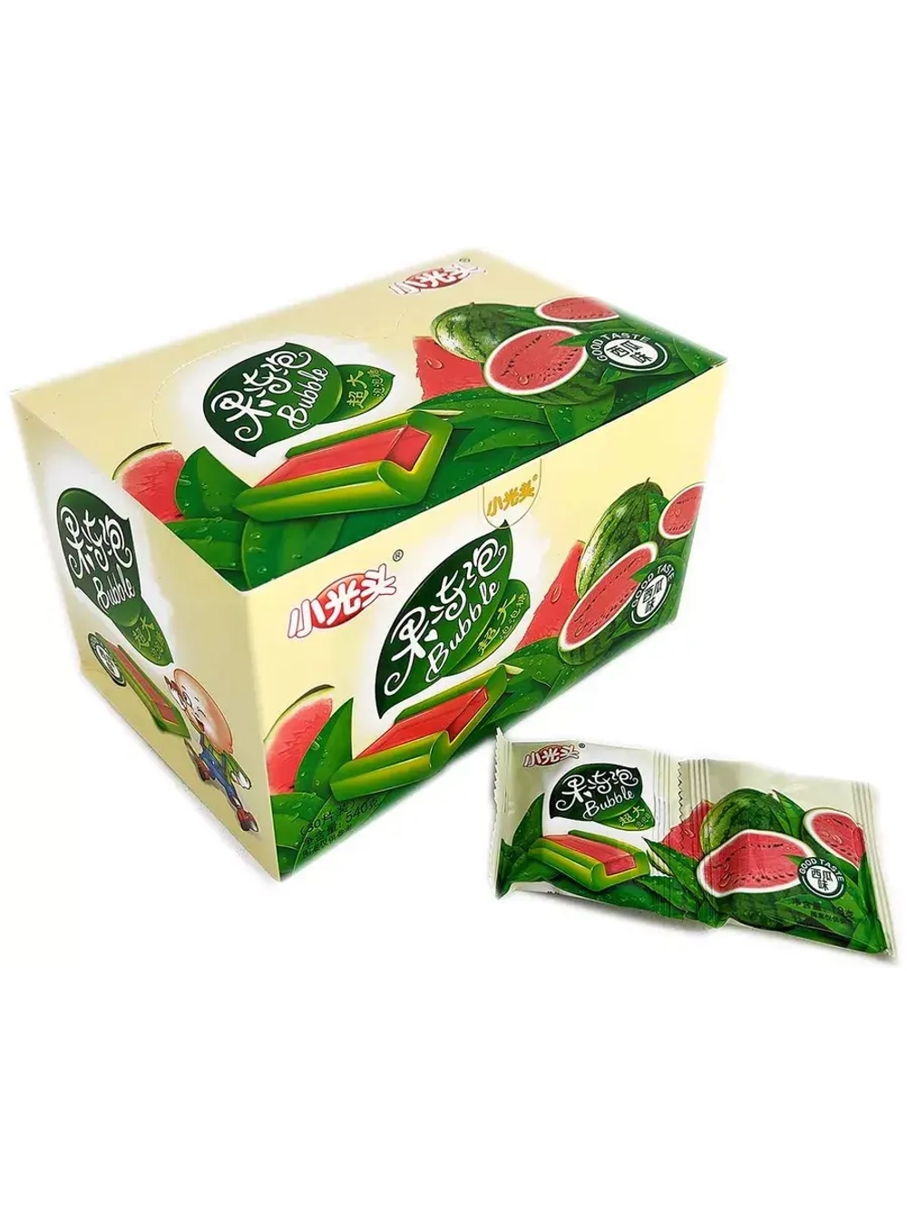 Жевательная резинка со вкусом Арбуза 16 г * 30 штук