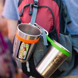 Набор силиконовых держателей для стакана Klean Kanteen PINT CUP RING, 4шт