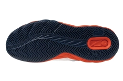 Теннисные кроссовки Mizuno Wave Enforce Court 2 AC - white/insignia blue/orange