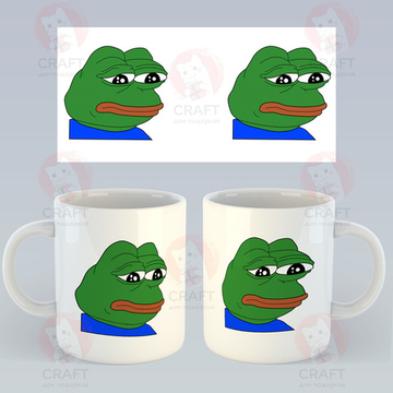 Кружка "Мем: Лягушонок Пепе"