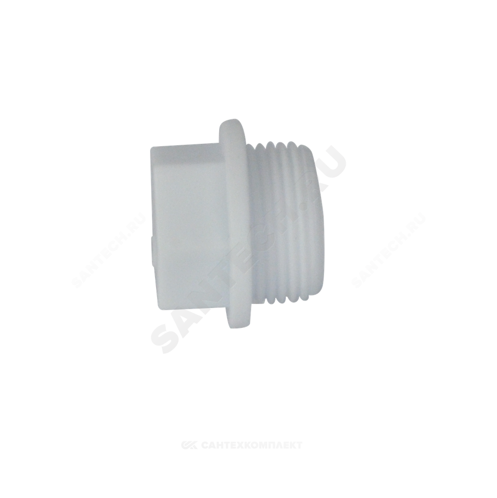 Заглушка (пробка) PP-R белая Дн 20х1/2" НР VALFEX 10163020