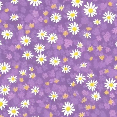 Flowers Pattern #1 Daisies
