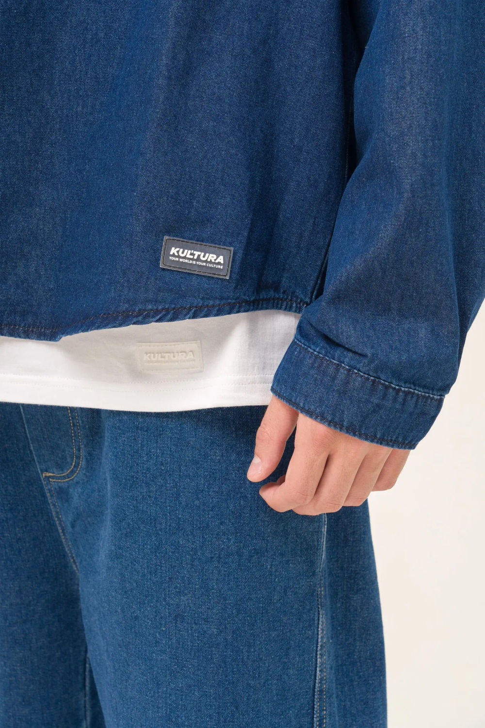 Рубашка KUL'TURA "DENIM" Синий