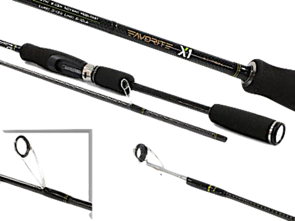 Спиннинг Favorite X1 2секц. X1-802M 2.44м 7-21гр ExFast Тр.длина 127см